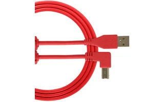 UDG Ultimate Cable USB 2.0 USB A >> USB B - Acodado 1 metro - Rojo